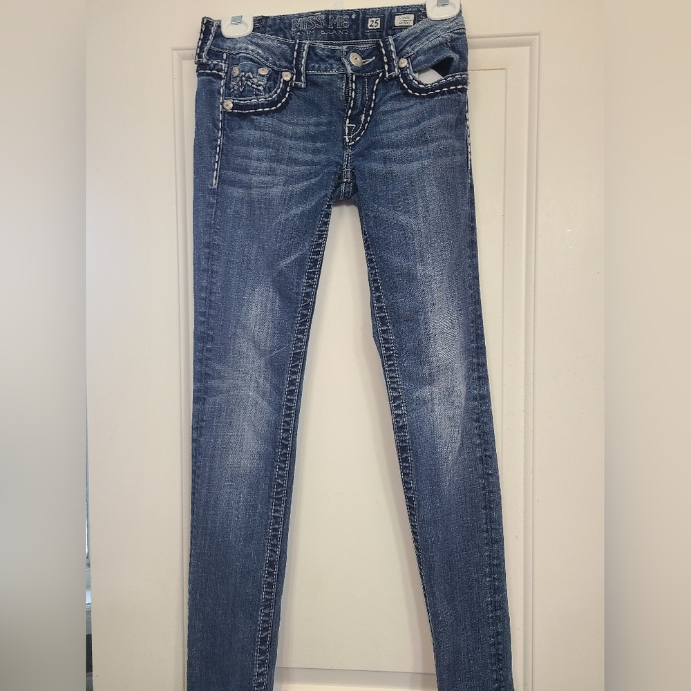 Miss Me Skinny Jeans Y2k Style